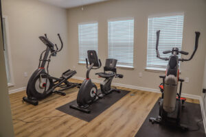 Apartment complex gym