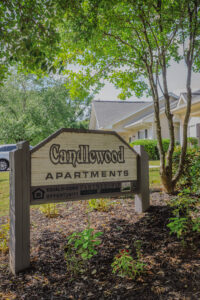 Candlewood apartment complex sign