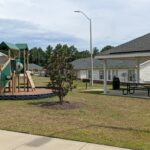 Playground and picnic area