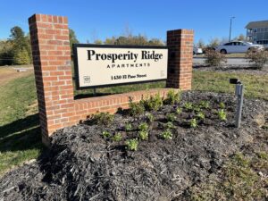 Prosperity Ridge Sign