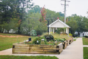 Raised garden beds