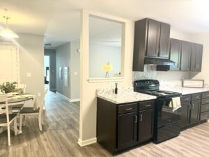 Kitchen and breakfast nook